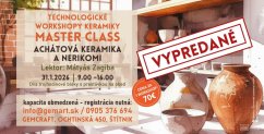 Workshop keramiky MASTER CLASS - Achátová keramika a Nerikomi, 31.1.2026