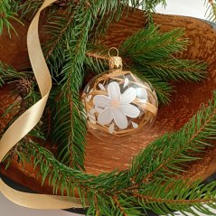 Finom téli virág/gömb