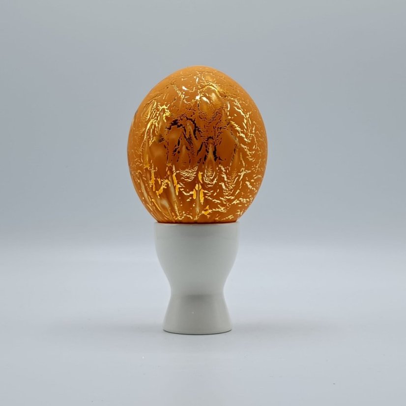 Húsvéti tojás – arany dombormű
