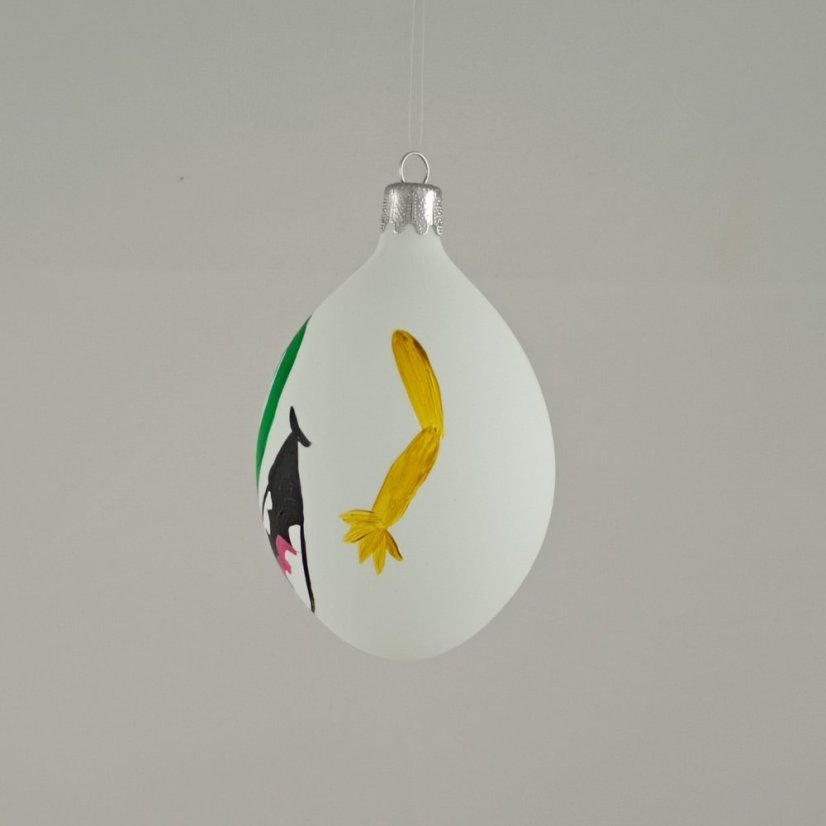 Velikonoční vajíčko – veselá tvář (různé barvy)