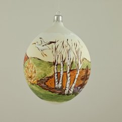 Veľkonočné vajíčka – vidiecka scéna