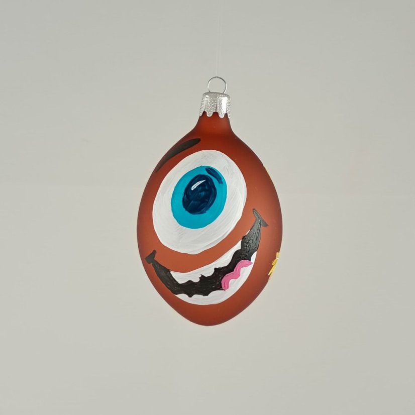 Velikonoční vajíčko – veselá tvář (různé barvy)