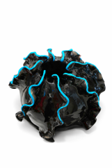 Keramická váza Vlněný okraj