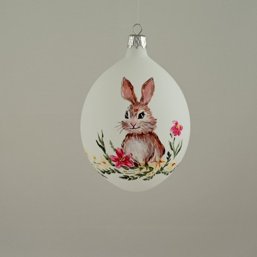 Velikonoční vajíčka – Zajíček na jarním věnci