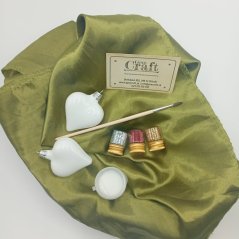 Skleněná foukaná srdíčka