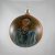 Paul Cézanne – Madame Cézanne in Blue, zlatohnedá guľa 10 cm
