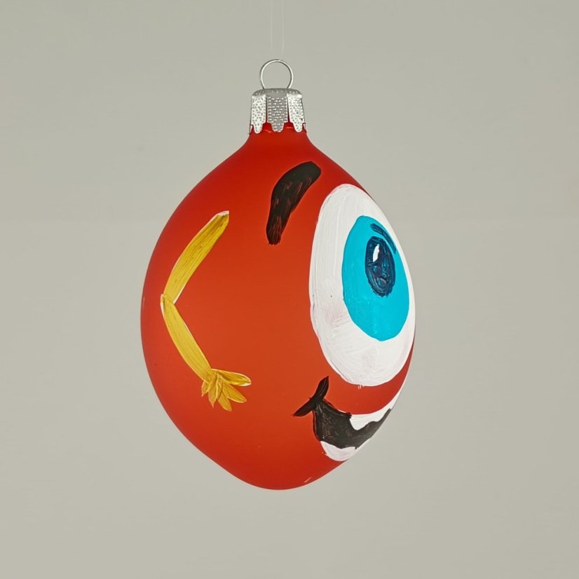 Velikonoční vajíčko – veselá tvář (různé barvy)