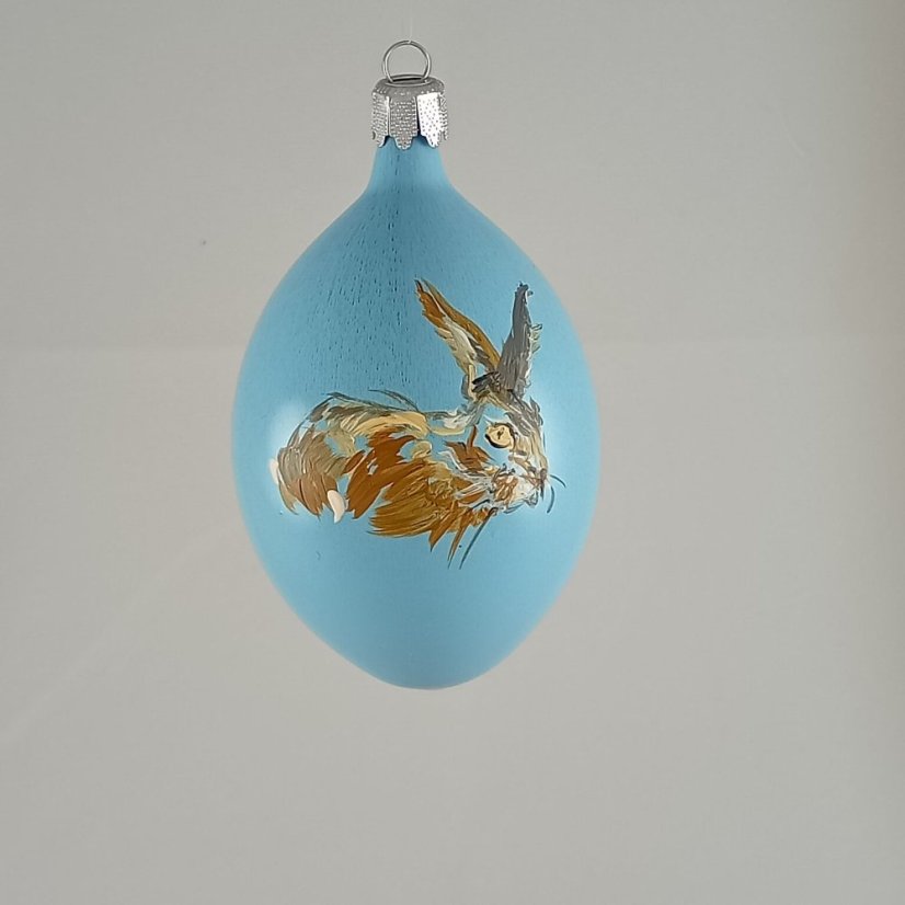 Veľkonočný zajac v modrom