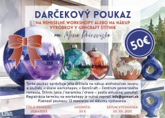 Dárkový poukaz 50 eur