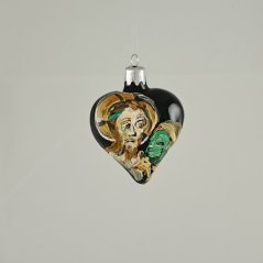 Čierne srdce Ježiš a Judáš výjav kostol Ochtiná