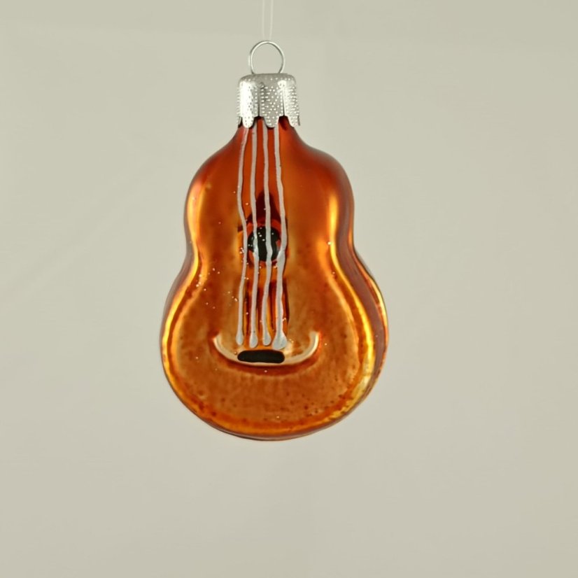 Vianočná ozdoba – sklenená gitara Vianočná ozdoba – sklenená gitara