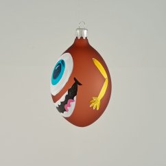 Velikonoční vajíčko – veselá tvář (různé barvy)