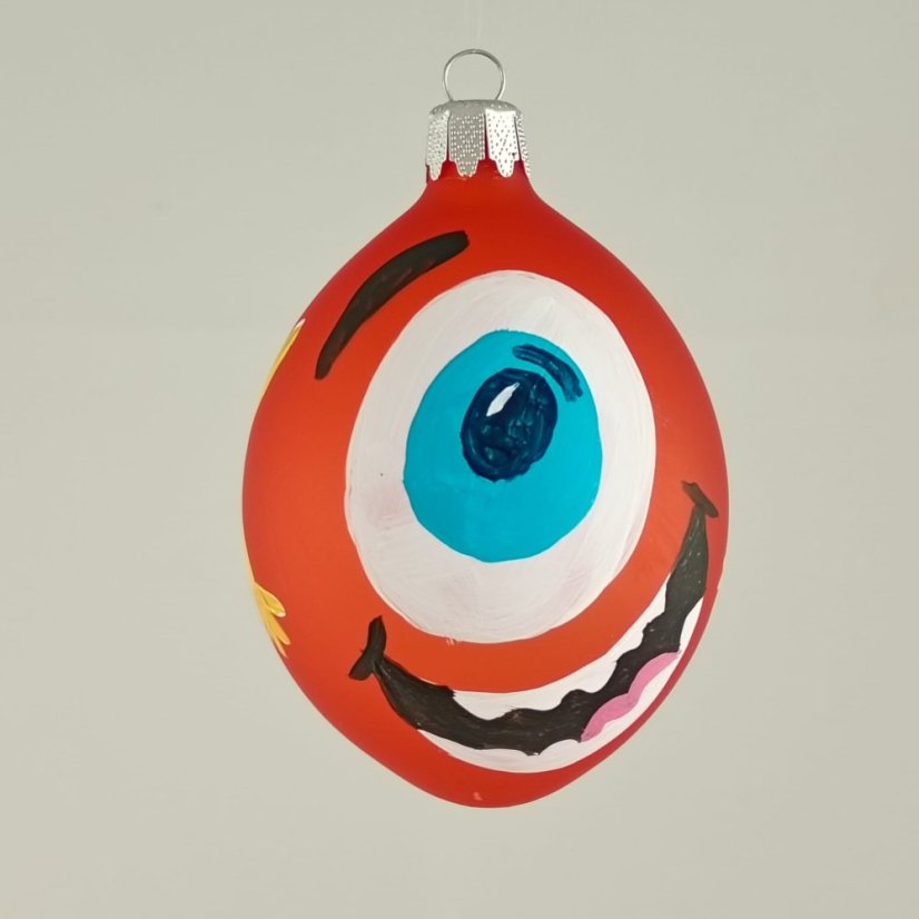 Velikonoční vajíčko – veselá tvář (různé barvy)