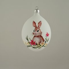 Velikonoční vajíčka – Zajíček na jarním věnci