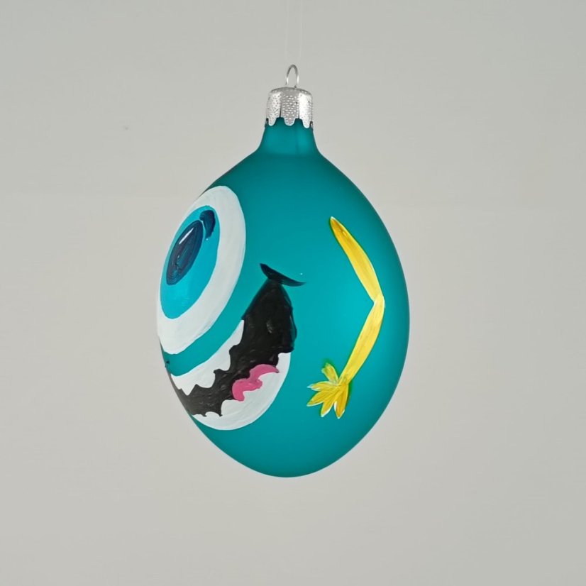 Velikonoční vajíčko – veselá tvář (různé barvy)