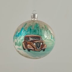 Kézzel festett üveggömbök – veteránok különböző színváltozatokban