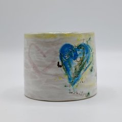 Keramický hrnek s motivem srdce