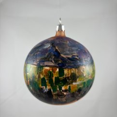Paul Cézanne – Montagne Sainte-Victoire, zlatohnedá guľa 10 cm