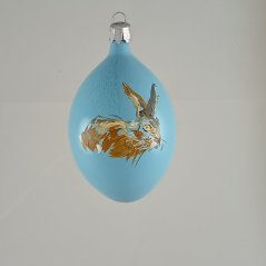 Veľkonočný zajac v modrom