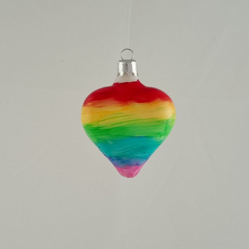 Szivárványos szív