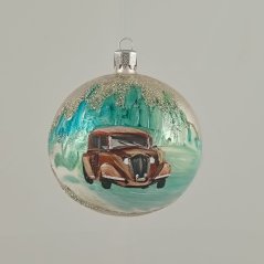 Ručně malované skleněné koule – veteráni v různých barevných provedeních