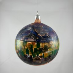 Paul Cézanne – Montagne Sainte-Victoire, zlatohnedá guľa 10 cm