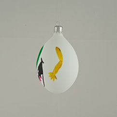 Velikonoční vajíčko – veselá tvář (různé barvy)