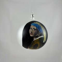 Johannes Vermeer – Dievča s perlovou náušnicou, guľa 10 cm