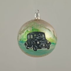 Kézzel festett üveggömbök – veteránok különböző színváltozatokban