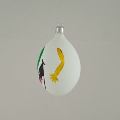 Velikonoční vajíčko – veselá tvář (různé barvy)