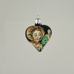 Čierne srdce Ježiš a Judáš výjav kostol Ochtiná