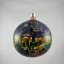 Paul Cézanne – Montagne Sainte-Victoire, zlatohnedá guľa 10 cm