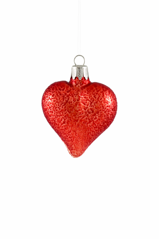 Valentínske srdiečko s jemnou textúrou