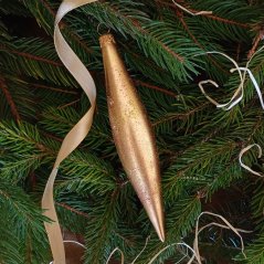 Zlatá vianočná raketa